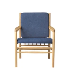 FDB Møbler J147 Sessel Eiche lackiert Dark Blue