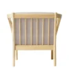 FDB Møbler J146 Sessel Eiche lackiert Beige