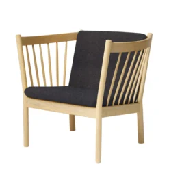 FDB Møbler J146 Sessel Eiche lackiert Dark Grey