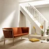 FDB Møbler J149 Sofa Natur/Cognac