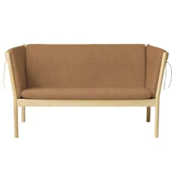 FDB Møbler J148 Sofa 2-Sitzer Eiche lackiert Brown