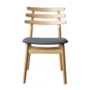 FDB Møbler J48 Stuhl Breeze Fusion Natur/Anthrazit