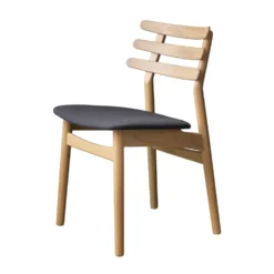 FDB Møbler J48 Stuhl Breeze Fusion Natur/Anthrazit