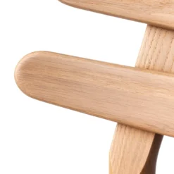 FDB Møbler J48 Stuhl Natur/Natur Furniersitz