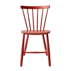 FDB Møbler J46 Stuhl Rot