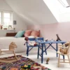 FDB Møbler P10 Kindertisch Rot