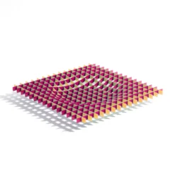 FUNDAMENTAL.BERLIN Schale Gravity Magenta Gold