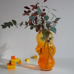 FUNDAMENTAL.BERLIN Vase Muse Large Saffron