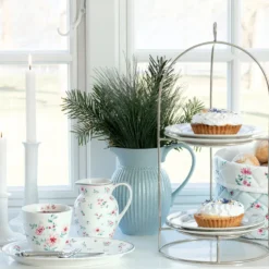 GreenGate Brotkorb Sila pale blue