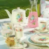 GreenGate French Bowl M Rosalia white