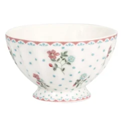GreenGate French Bowl Schüssel medium Celia white