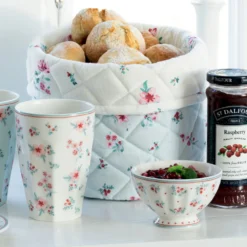 GreenGate French Latte Cup Becher Sila white