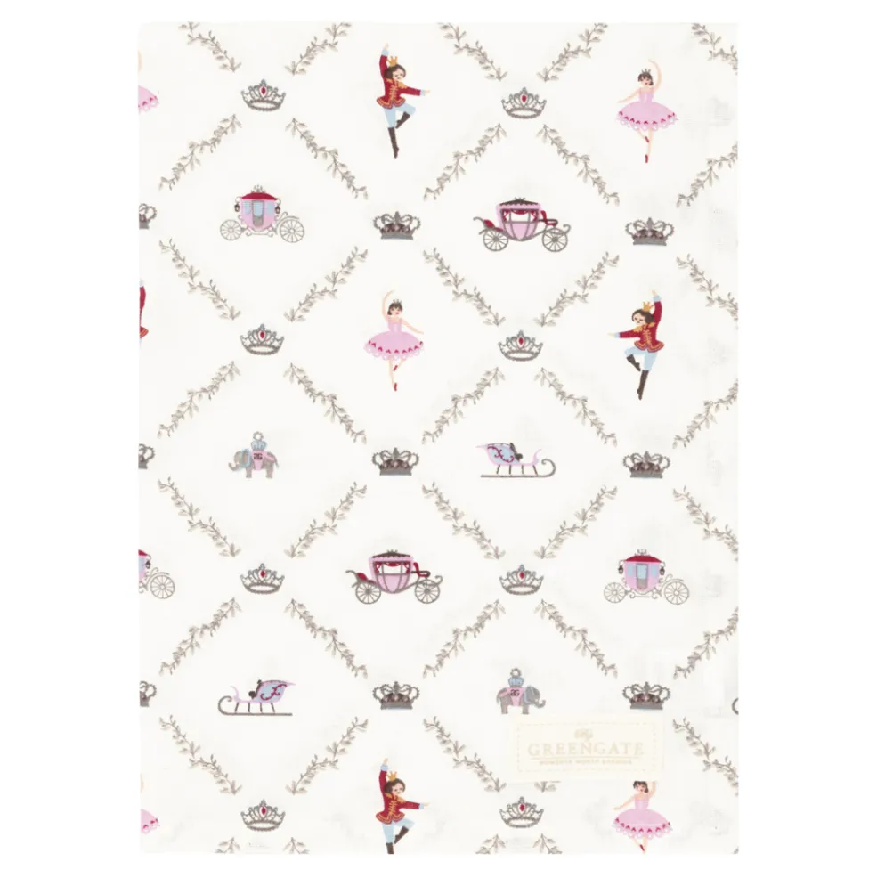 GreenGate Geschirrtuch Royal christmas white