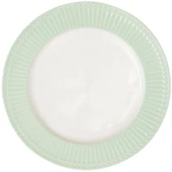 GreenGate großer Porzellan Teller Alice Pale Green 26 cm