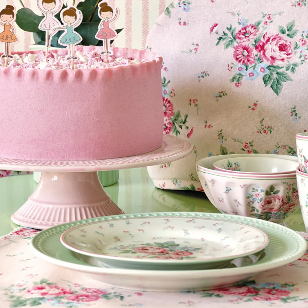 GreenGate großer Porzellan Teller Alice Pale Green 26 cm