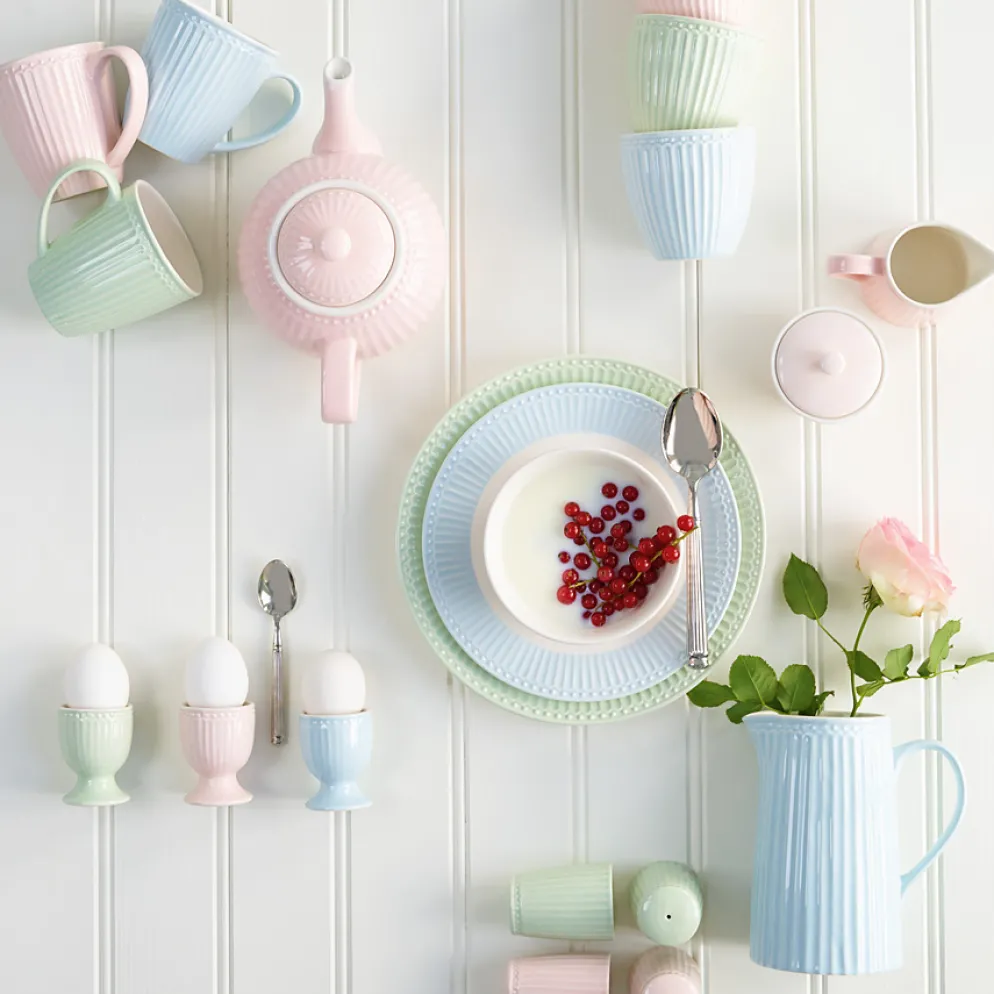 GreenGate großer Porzellan Teller Alice Pale Green 26 cm