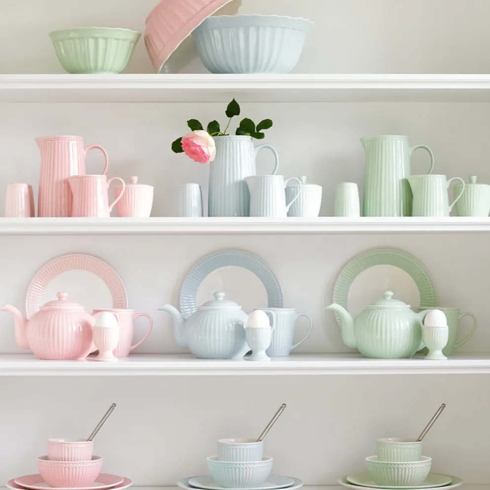 GreenGate großer Porzellan Teller Alice Pale Green 26 cm