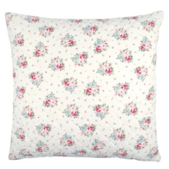 GreenGate Kissenhülle Clara white 50x50cm