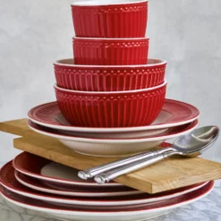 GreenGate Latte Cup Alice Red