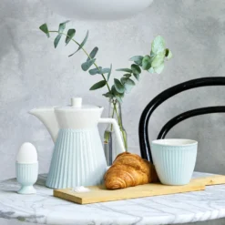 GreenGate Latte Cup Becher Alice Pale Blue