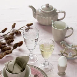 GreenGate Latte Cup Becher Alice Hazelnut Brown
