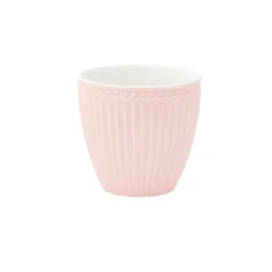 GreenGate Latte Cup Becher Alice Pale Pink