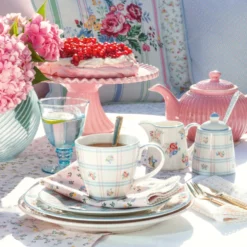 GreenGate Latte Cup Becher Alma petit white