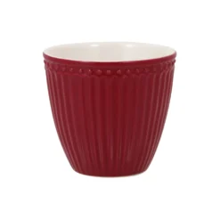 GreenGate Latte Cup Becher Alice claret red