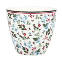 GreenGate Latte Cup Becher Carty white