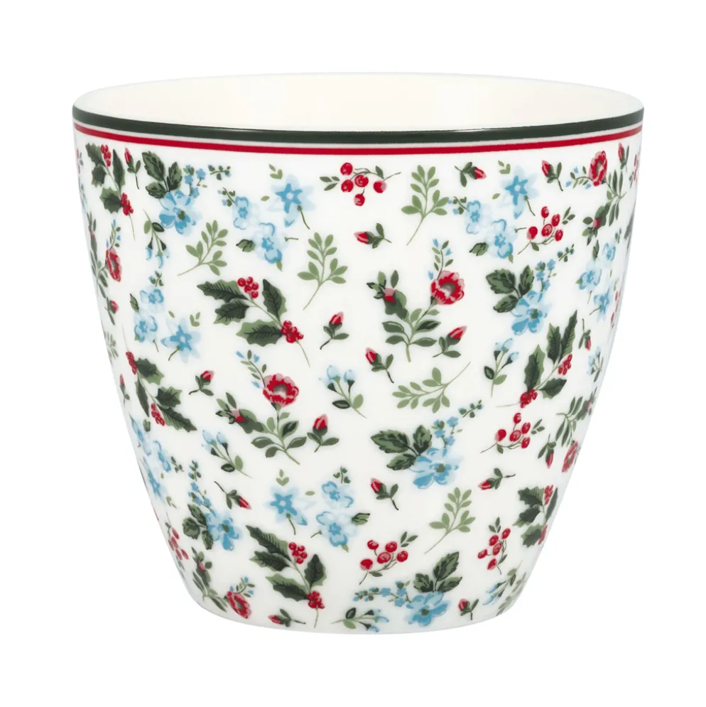 GreenGate Latte Cup Becher Carty white