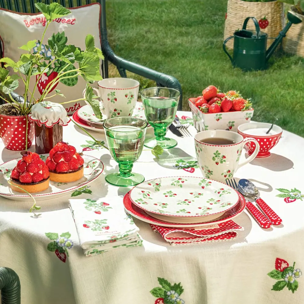 GreenGate Latte Cup Becher Dotty red