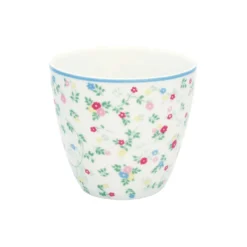 GreenGate Latte Cup Becher Leona white