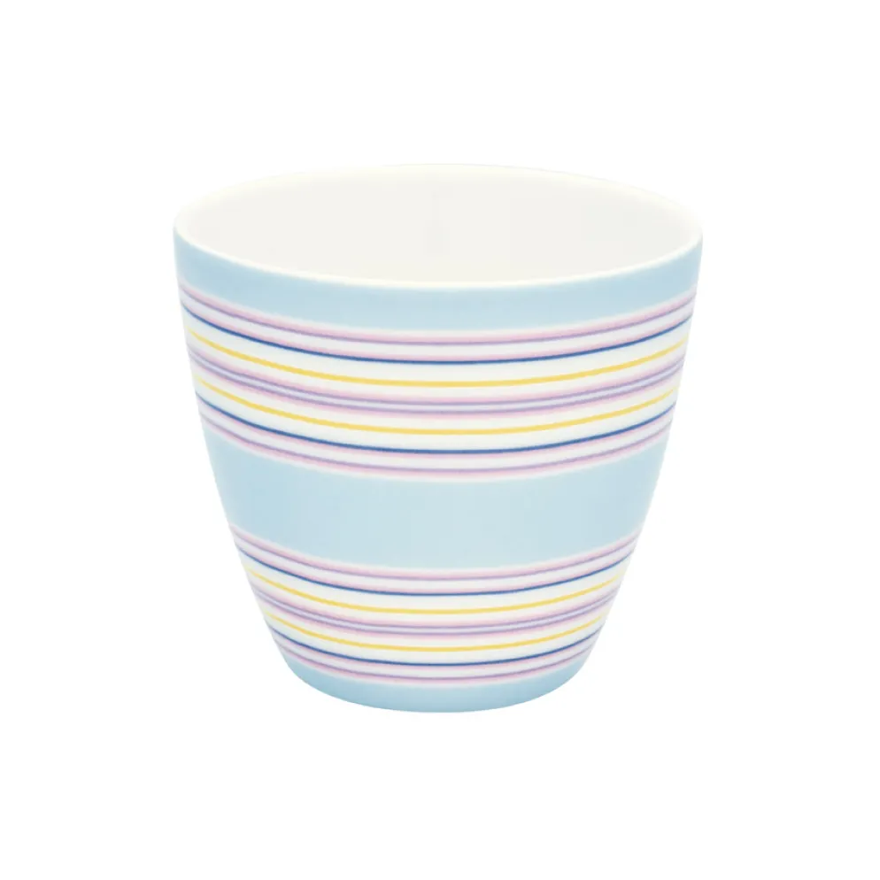GreenGate Latte Cup Becher Nera pale blue