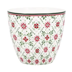 GreenGate Latte Cup Becher Nenne white
