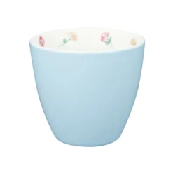 GreenGate Latte Cup Becher pale blue Lianca inside