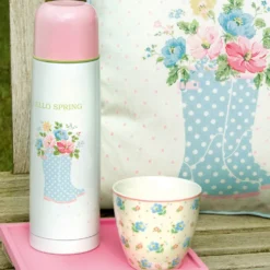 GreenGate Latte Cup Becher Rosalia white
