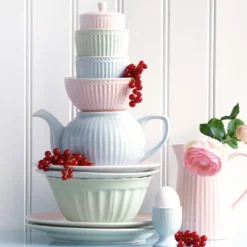 GreenGate Schüssel Alice Pale Blue