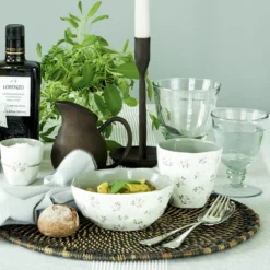 GreenGate Schüssel Elements grey 14,5 cm