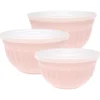 GreenGate Schüssel mit Deckel Alice Pale Pink 3er-Set