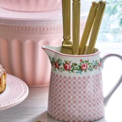 GreenGate Schüssel mit Deckel Alice Pale Pink 3er-Set