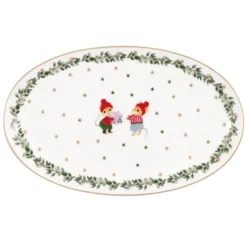 GreenGate Servierteller Joanni white 24 cm