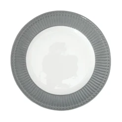 GreenGate Speiseteller Alice Stone Grey 26,5 cm