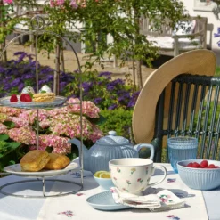 GreenGate Speiseteller Alice ice blue 26,5 cm
