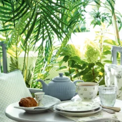GreenGate Stoffserviette Venissa white