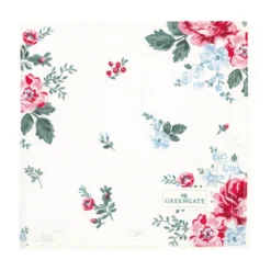 GreenGate Stoffserviette with lace Erica white