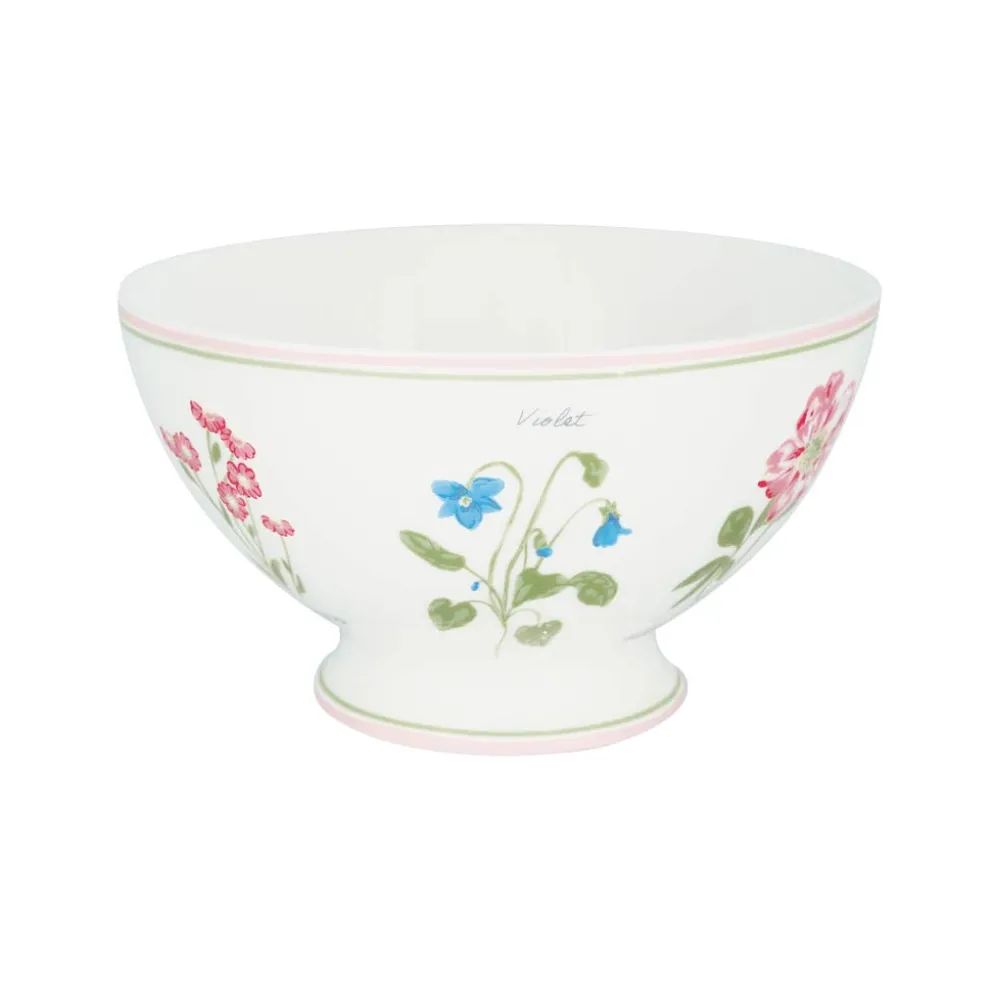 GreenGate Suppenschüssel Agnes white