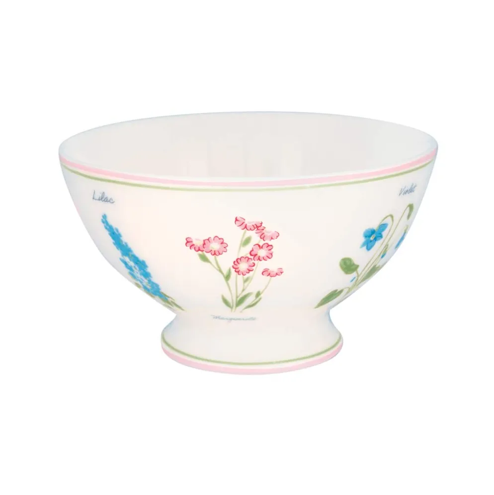 GreenGate Suppenschüssel Agnes white