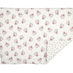 GreenGate Tagesdecke Quilt Clara white 140x220cm