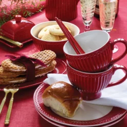 GreenGate Tasse Alice claret red