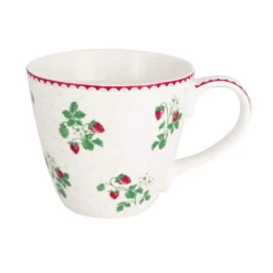 GreenGate Tasse Berry white